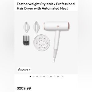T3 Featherweight StyleMax Professional
Hair Dryer with Automated Heat
